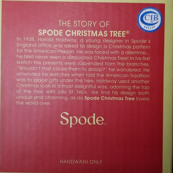 Spode Gift bag Tealight Tree with Stars - Picture 3 of 4